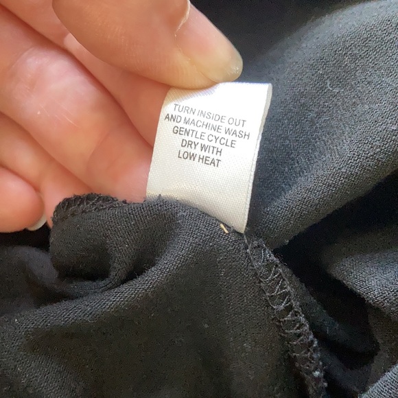 Unique black zip-up tunic - Picture 7 of 7